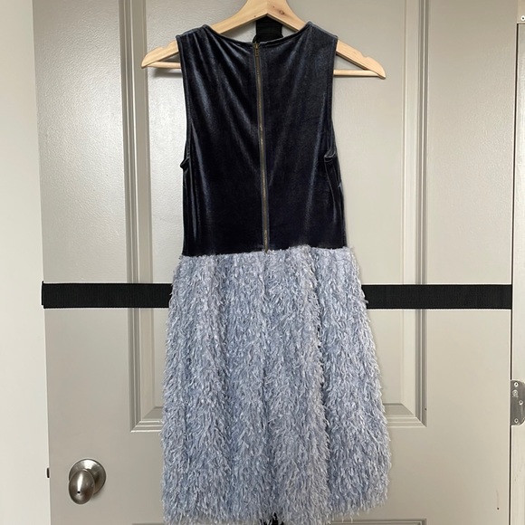 Anthropologie Sunday in Brooklyn Velvet & Feather Dress - Picture 2 of 5